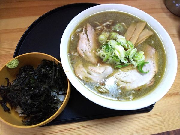 「にぼ茶漬けセット　850円」@味匠やずやの写真