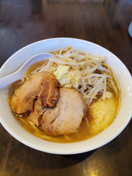「ラーメン小（250g）」@ラーメンパワースポット 厚木店の写真