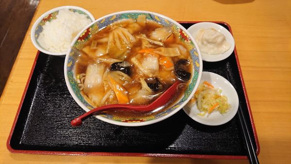 「五目ラーメン(６００円ランチ価格)」@你好 恵盛の写真