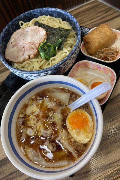 「特製あつもり ＋ わんたん」@池袋大勝軒 川越店の写真