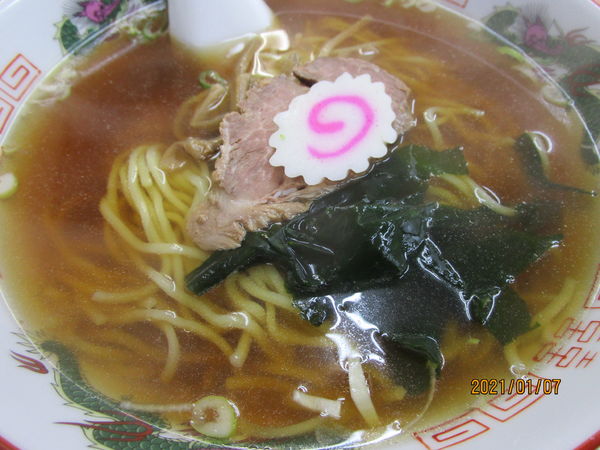 「ラーメン半炒飯set 830円」@宝来の写真