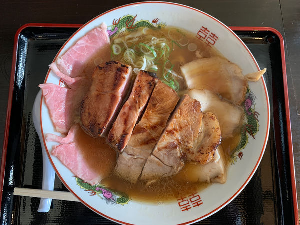 「チャーシューらーめん　厚切りチャーシュー」@松屋製麺所の写真