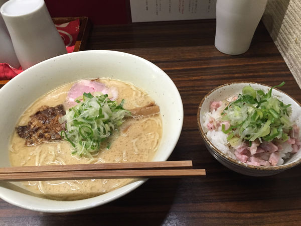 「豚鶏節らーめん3.4」@らーめん 会 神戸本店の写真