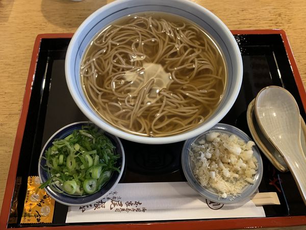 「かけそば 880円」@本家 尾張屋 本店の写真