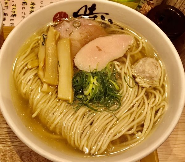 「中華そば　塩880　　大盛り100」@中華蕎麦 時雨の写真