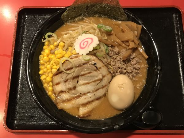 「七福ラーメン￥1,350→￥980＋税」@百年味噌ラーメン マルキン本舗 高崎店の写真