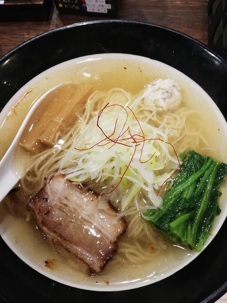 「鯛だししおそば」@焙煎汐蕎麦処 金字塔の写真