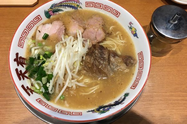 「チャーシュー麺」@らーめん天天有 神田の写真