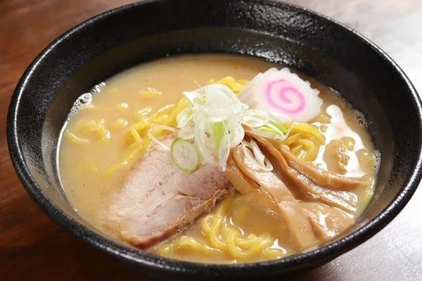 「白ふじラーメン+ミニ担々飯」@麺や Fujiの写真