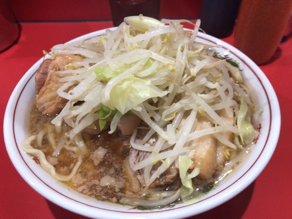 「小豚(ニンニク) 850円」@ラーメン二郎 千葉店の写真