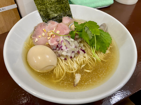 「上中華海塩」@中華そば うお青の写真