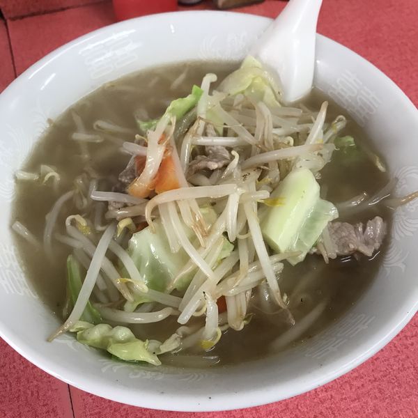 「もやしそば（￥600）」@中華料理 あおたの写真