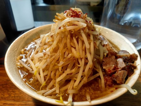 「にぼ次郎 野菜マシ 850円」@幻の中華そば加藤屋  四条にぼ次朗の写真