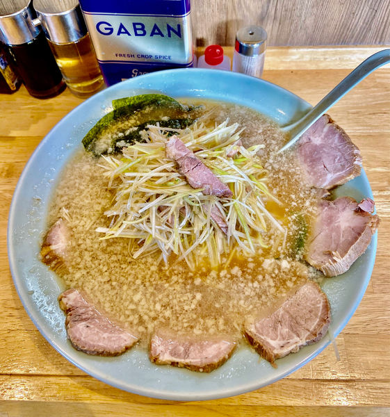 「ネギチャーシュー」@ラーメンショップ椿 新治店の写真