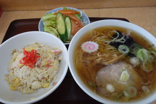 「ラーメン・チャーハンセット」@はま長の写真