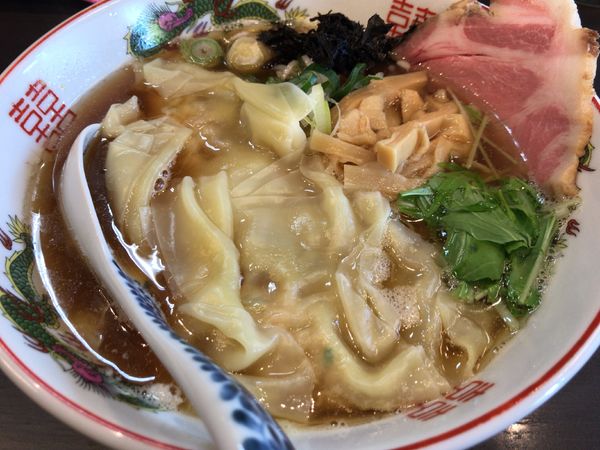 「ワンタン正油980円」@メンショップ アキラの写真