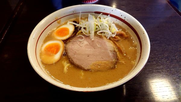 「味玉胡麻ラーメン」@拉麺 阿修羅 船橋本店の写真