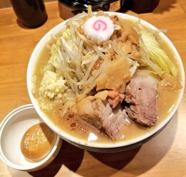 「ラーメン小・燻製味玉」@麺屋 神工の写真