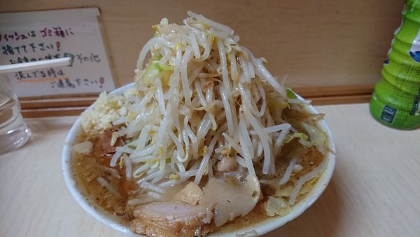 「小ラーメン 豚増」@ラーメン二郎 京成大久保店の写真