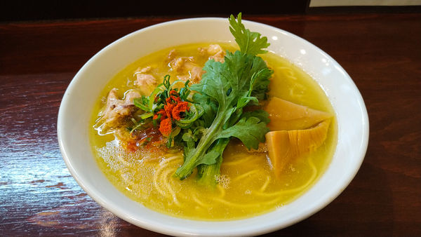 「正月限定/軍鶏水炊き中華そば」@らーめん 五ノ神精肉店 煮干し編の写真