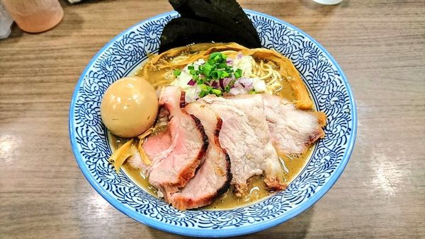 「特製極上濃厚煮干しそば」@煮干しつけ麺 宮元の写真