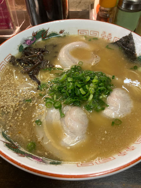 「ラーメン大756円」@なかつ宝来軒 別府店の写真