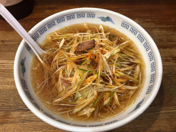 「ネギラーメン」@甲州屋の写真