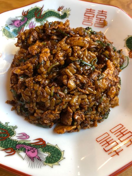 「黒焼き飯」@中華そば 当たりの写真