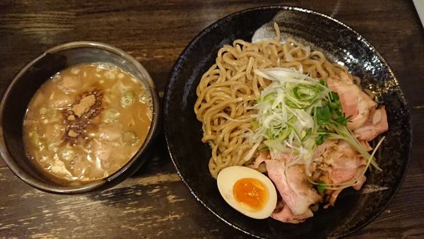 「つけ麺並 1050円」@綿麺の写真