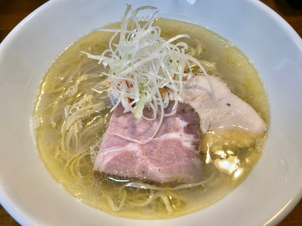 「龍跳虎臥（蟹清湯）蟹出汁塩ラーメン」@麺屋 龍の写真