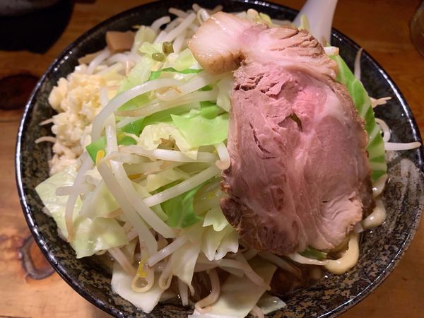 「ラーメン」@極太濁流ラーメン ら・けいこ 東片端店の写真