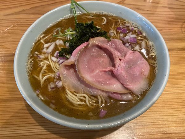 「さんま煮干らーめん」@魚焚の写真