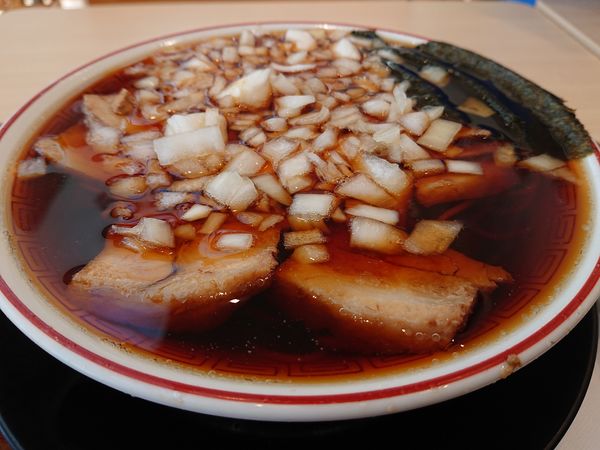 「竹岡式チャーシューメン」@とんこつ醤油ラーメン 麺大将 パサール幕張店の写真