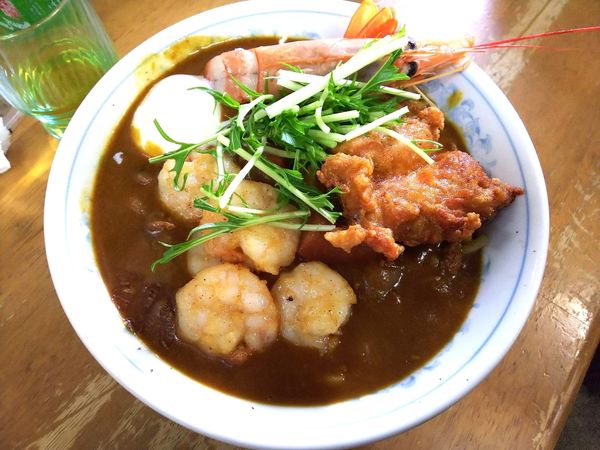 「【新春限定】Bアジアン1/4海老カレー　2000円」@MENYA 食い味の道有楽の写真