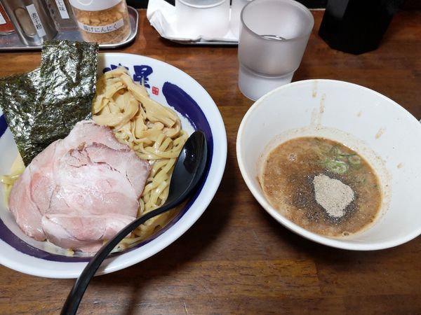 「濃厚煮干しつけ麺」@麺匠 濱星 溝の口店の写真