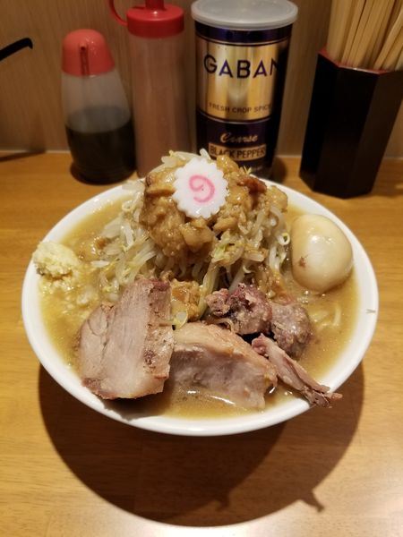 「ラーメン小・燻製味玉」@麺屋 神工の写真