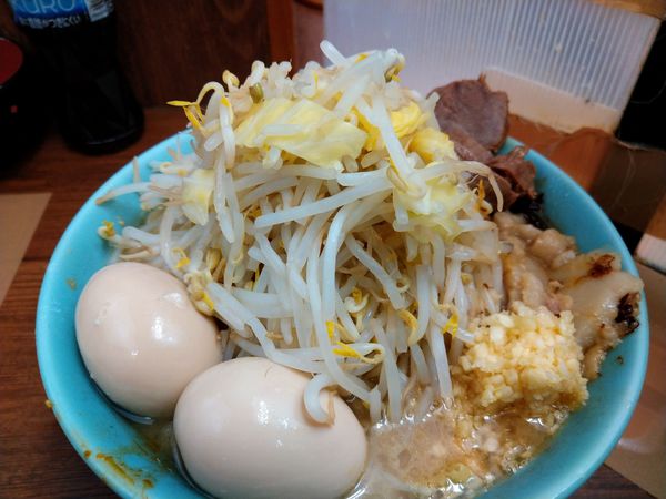 「ラーメン750円」@ラーメン二郎 池袋東口店の写真