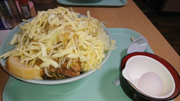 「汁無し + チーズ   全マシ  970円」@らーめん 蓮の写真