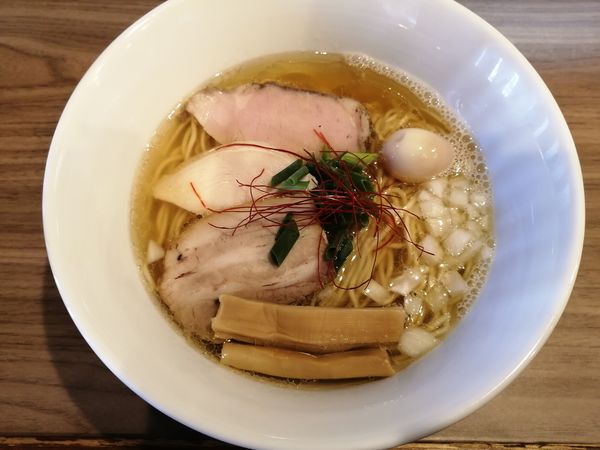 「塩（上）＋チャーシュー丼」@中華そば 実垂穂の写真