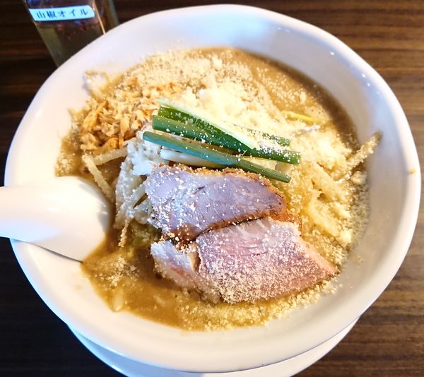 「ベジ味噌＋チーズ増し＋半熟煮卵」@麺や 豊の写真