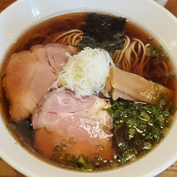 「魚出汁(醤油)800円」@青山清湯そば 青ノ樹の写真