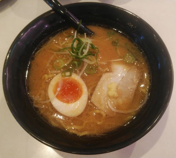 「北海道味噌ラーメン(380円+税)」@はま寿司 川越上寺山店の写真