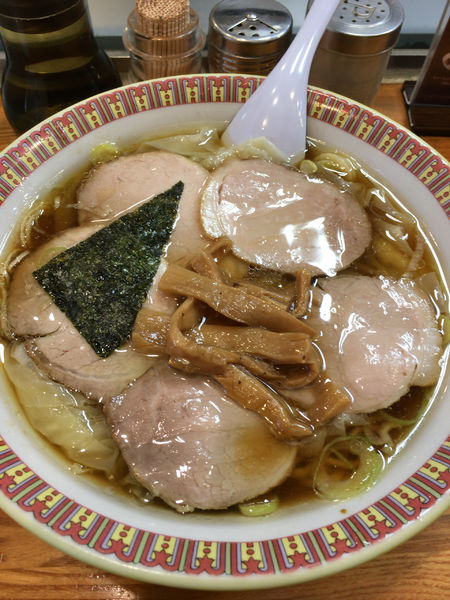 「チャーシューワンタン麺」@春木屋 荻窪本店の写真