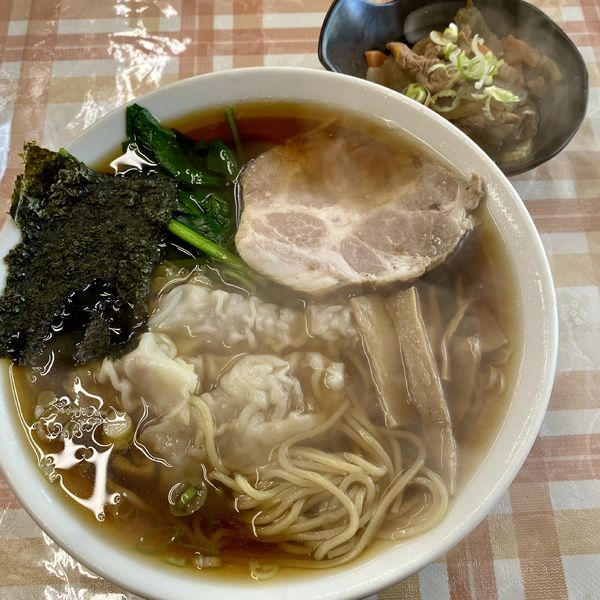 「ワンタン麺」@中華料理 きくばの写真