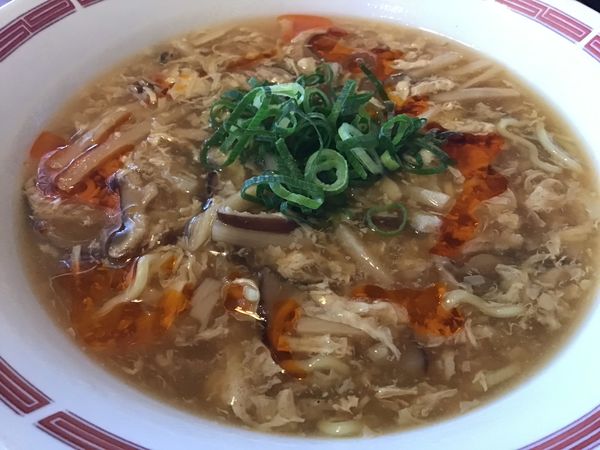 「酸辣湯麺599円 (税抜)」@バーミヤン 野田七光台店の写真