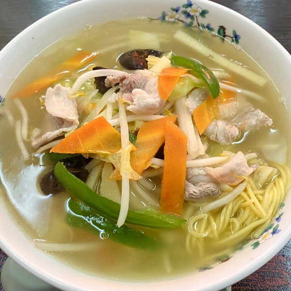 「タンメン」@中華料理 栄来軒の写真