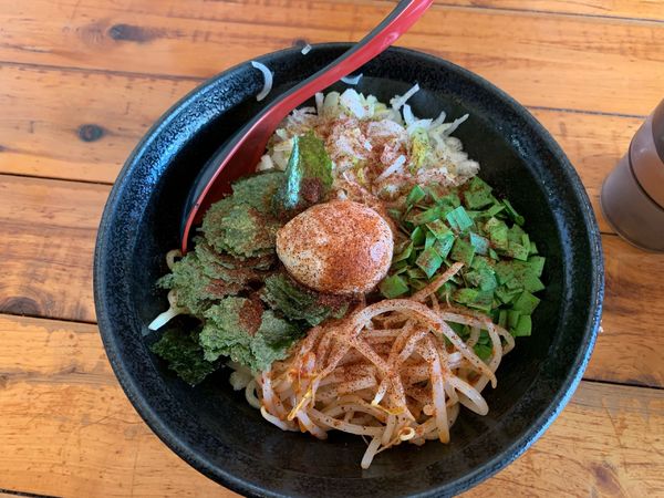 「特製まぜそば」@支那そば うみの写真