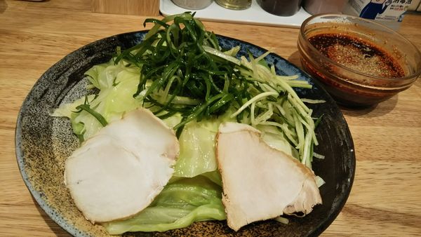 「つけ麺　中辛９」@つけ麺本舗 辛部 十日市店の写真