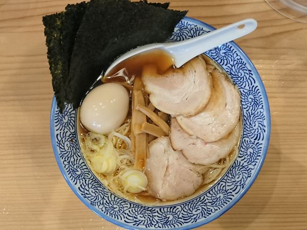 「特製中華そば」@中華そば 笑歩の写真