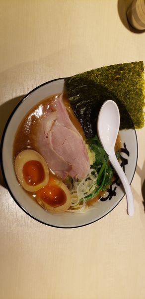 「並み もも」@地鶏豚骨らーめん ひなわの写真